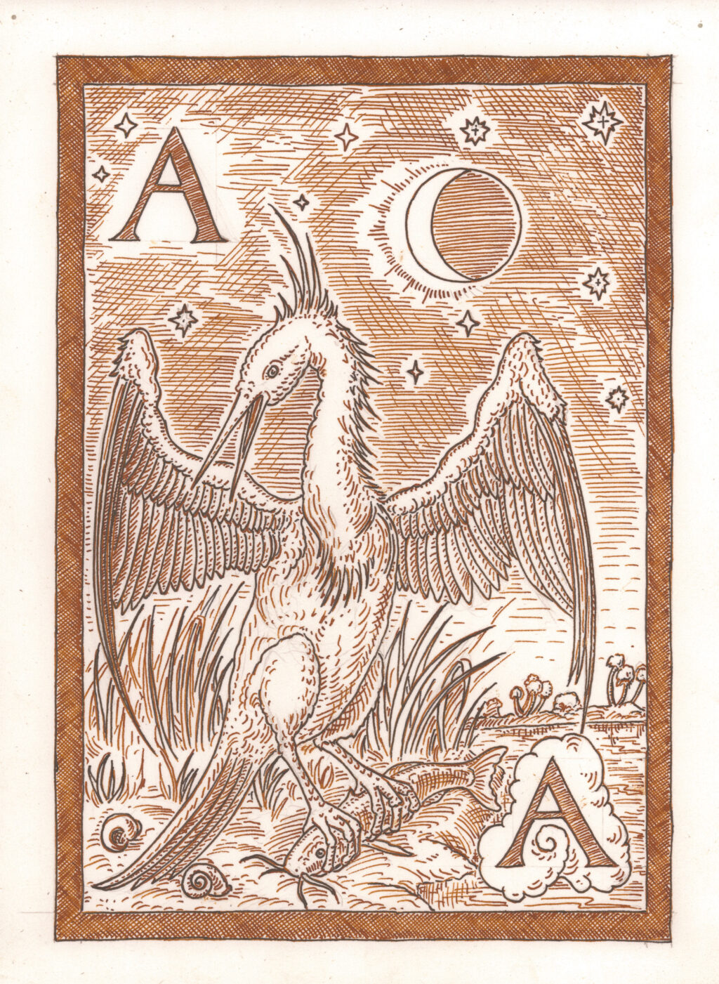 The Burt Tarot, Ace of Birds