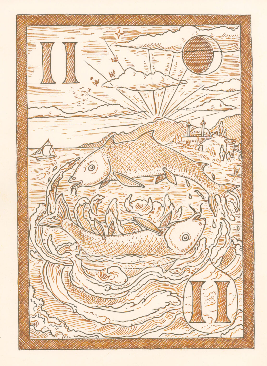 The Burt Tarot, Two ofFish