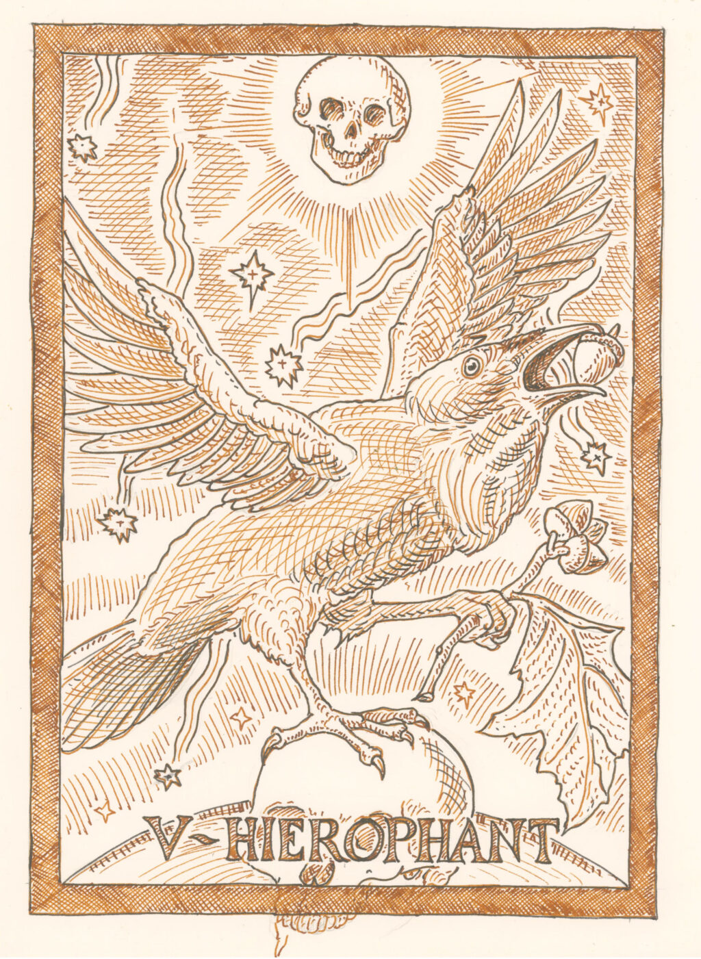 The Burt Tarot, The Hierophant