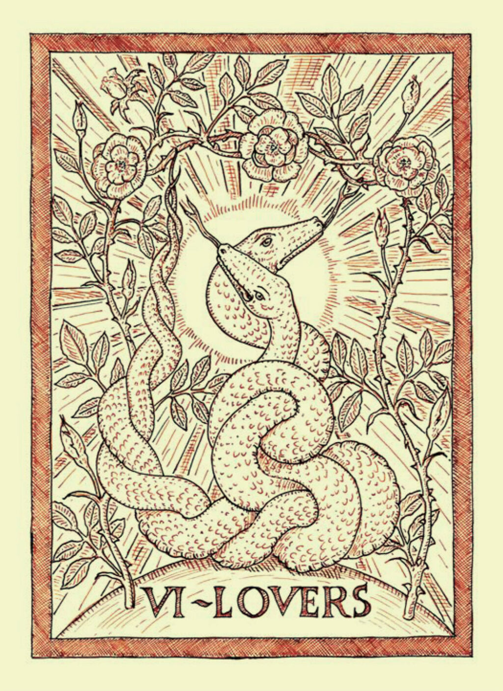 The Burt Tarot, The Lovers