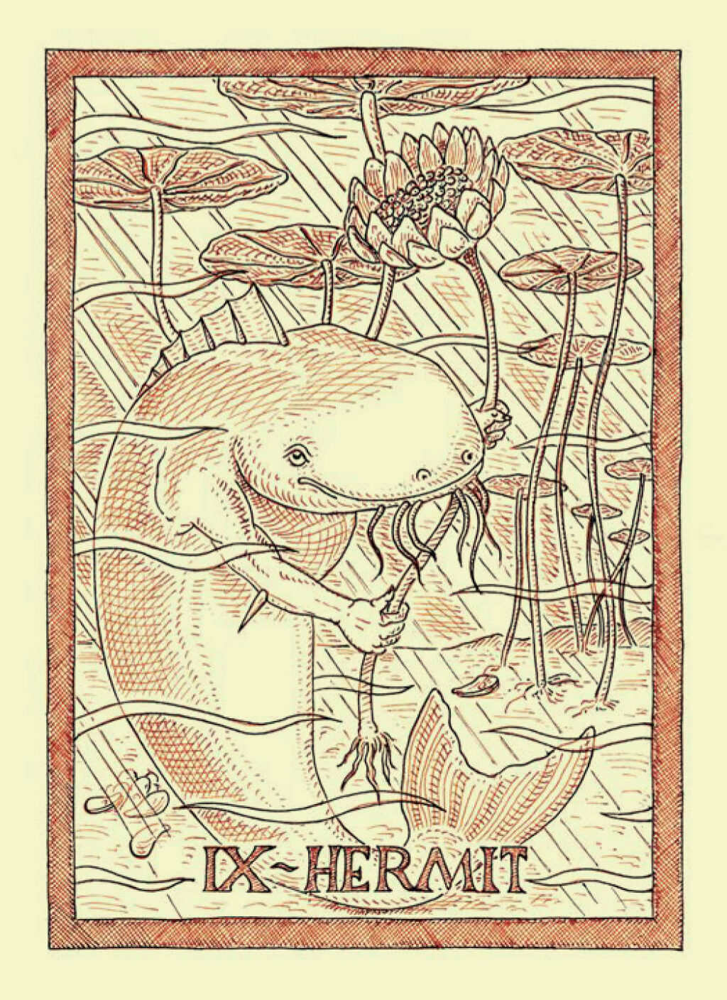 The Burt Tarot, Hermit